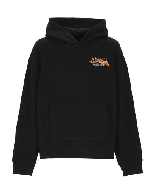 Amiri Black Hollywood Horse Hoodie for men