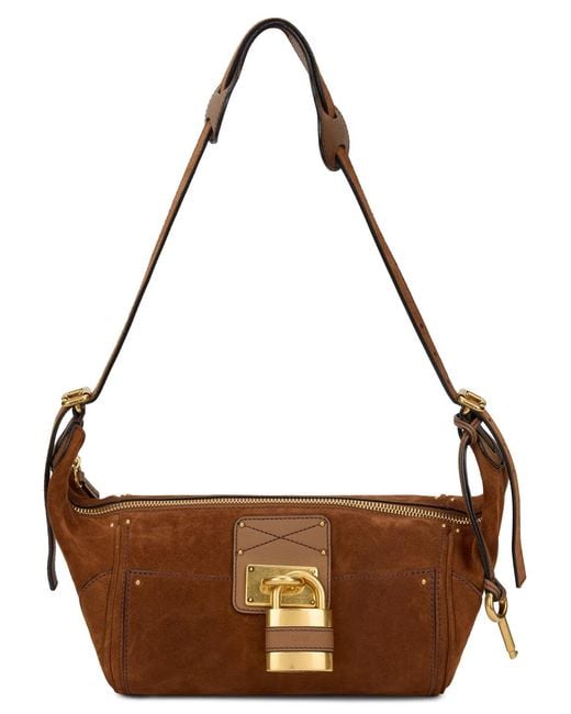 Chloé Brown Paddington Leather Shoulder Bag