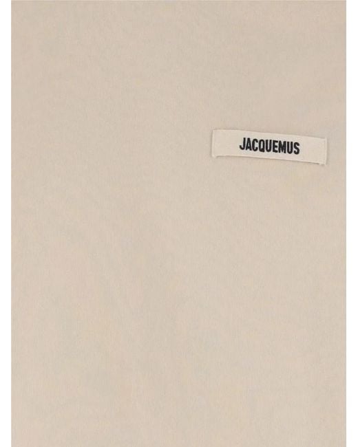 Jacquemus Natural Le Hoodie Gros Grain for men