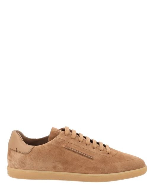 Zegna Brown Sneaker "232" for men