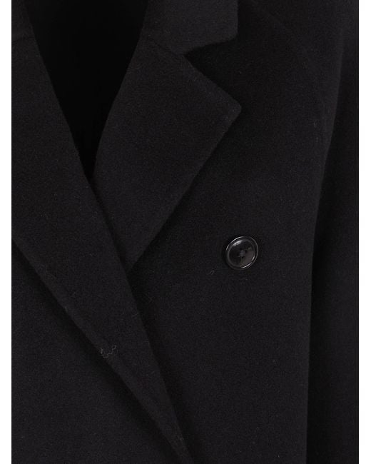 Loulou de Saison Black Irvin Double Breast Coat