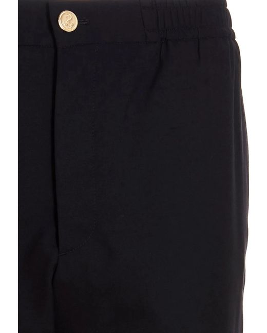Thom Browne Black 'Bar' Trousers for men