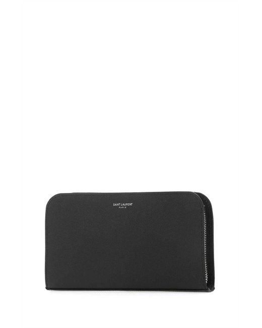 Saint Laurent Black Portafoglio for men