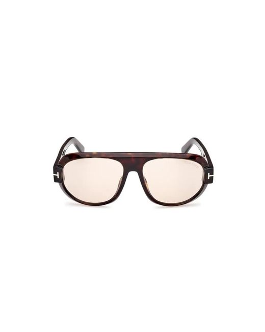 Tom Ford Multicolor Avana Scura Acetate Sunglasses