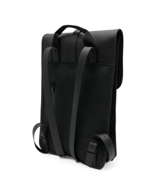 Rains Black "W3" Mini Backpack