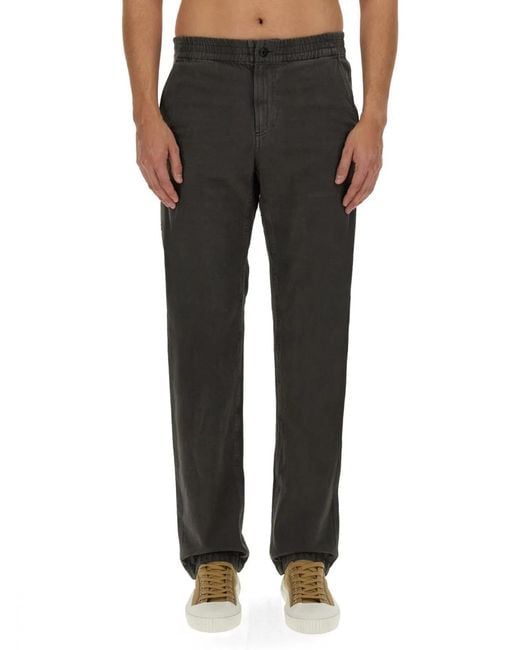 A.P.C. Black Pants "Chuck" for men