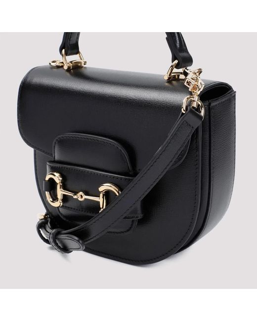 Gucci Black Horsebit 1955 Mini Handbag