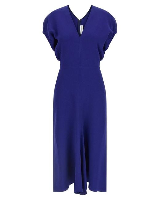 Victoria Beckham Blue 'Edith' Dress