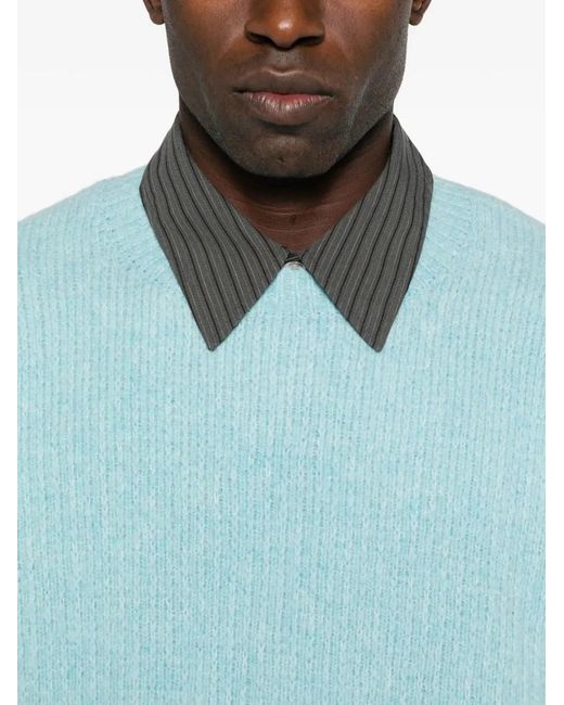 sunflower Blue Yak Sweater for men