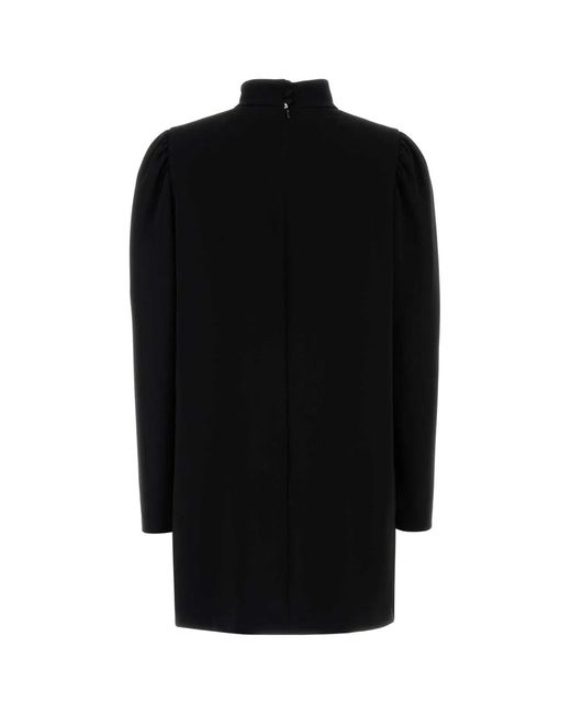 Max Mara Black Crepe Embassy Dress