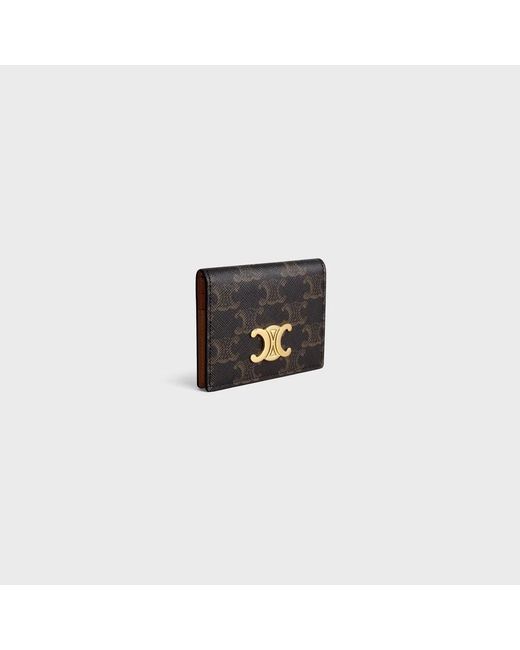 Céline Black Bifold Card Holder
