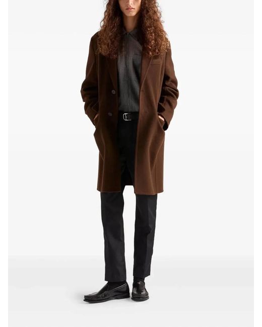 Prada Gray Wool Shirt Jacket for men