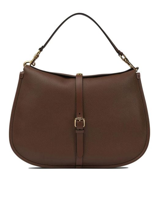 Etro Brown "Pony" Shoulder Bag