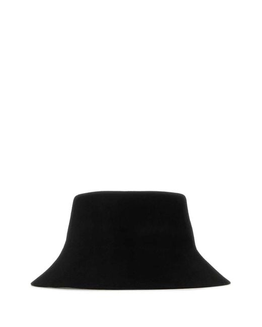 Helen Kaminski Black Petra Conscious Wool Bucket