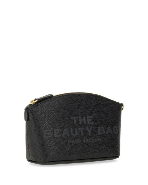 Marc Jacobs Black Leather Zip Fastening Bag