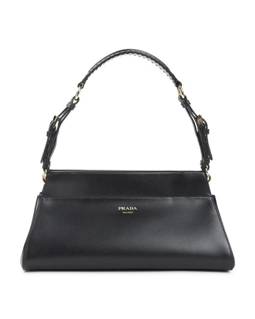 Prada Black Enchaîné Medium Leather Bag