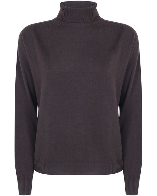 Drumohr Black Turtle Neck Sweater