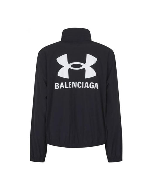 Balenciaga Black Ua Windbreaker