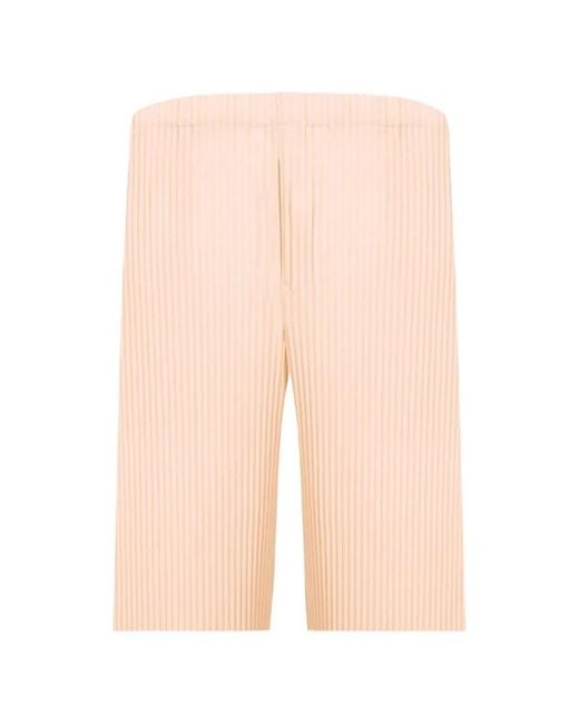HOMME PLISSÉ White Homme Plisse Homme Plisse Issey Miyake Color Pleats 2 Shorts for men