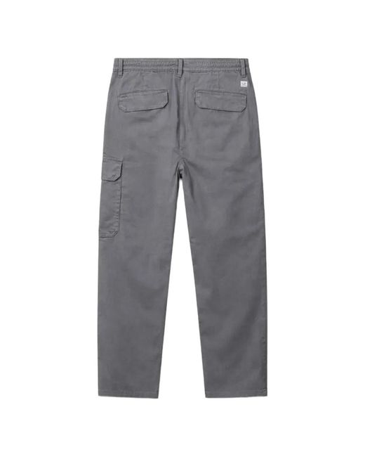 C P Company Gray C.P.Company Classic Cargo Pants for men