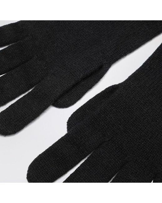 DARKPARK Black Cashmere Gloves