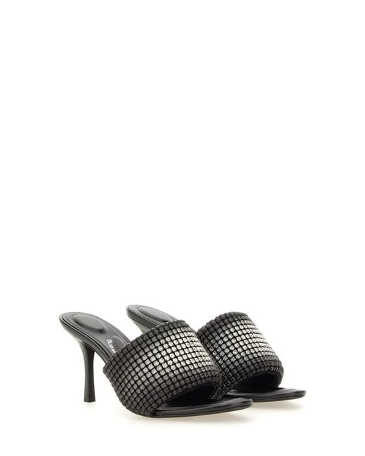 Alexander Wang White Sabot Heiress