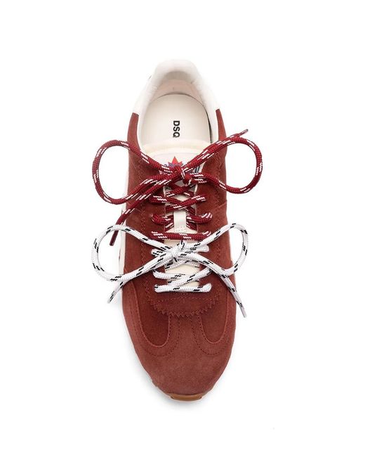 DSquared² Red Dc-642 Sneakers for men