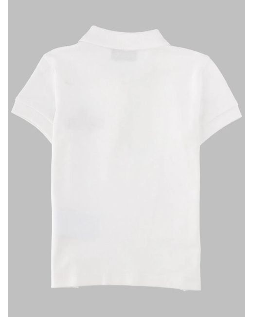 Moschino White Polo-Shirt