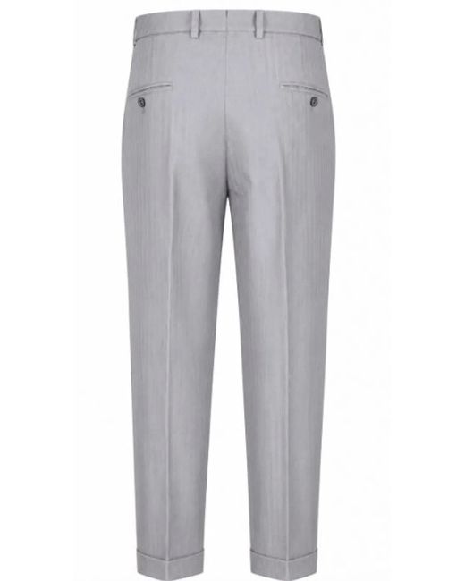 GTA Gray Light Cotton Trousers for men