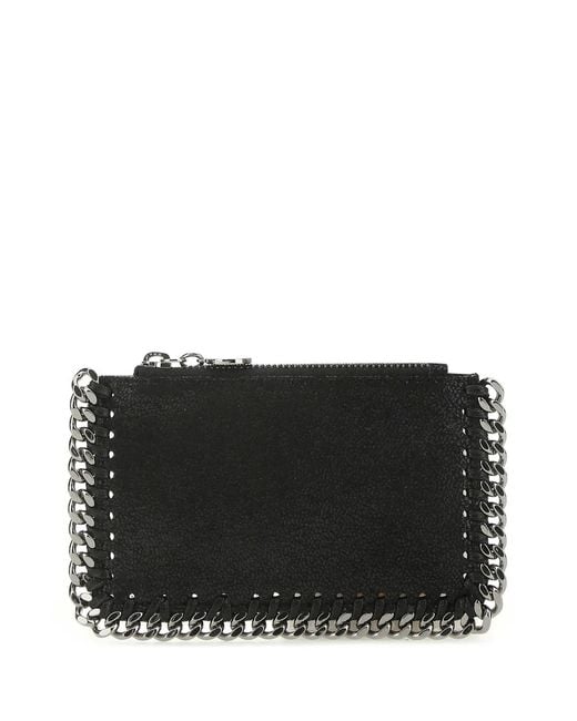 Stella McCartney Black Portamonete