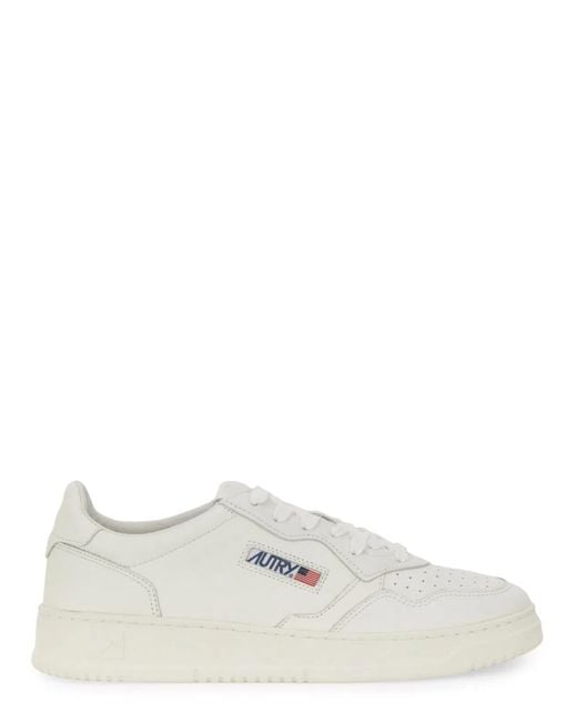 Autry White Sneaker Medalist Low for men
