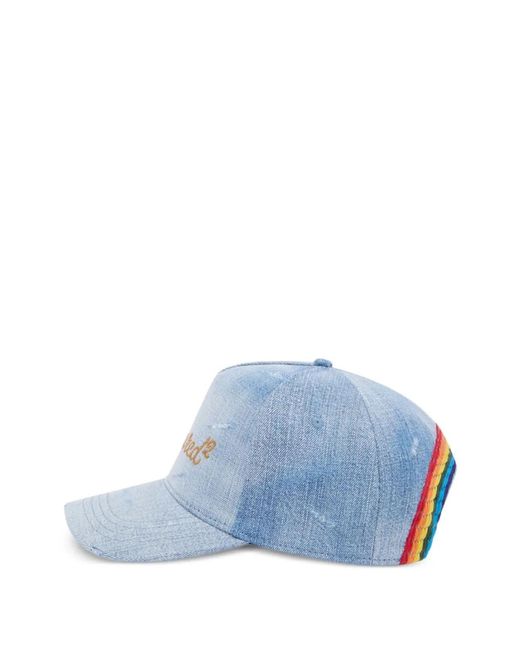 DSquared² Blue Denim Cotton Cap for men