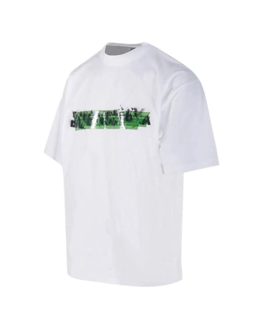 Balenciaga White Medium Fit T-Shirt for men