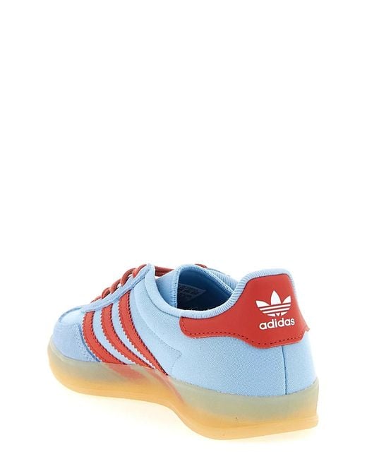 Adidas Originals White 'Gazelle Indoor' Sneakers for men