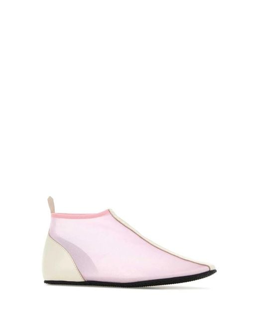GIMAGUAS Pink Mesh Ankle