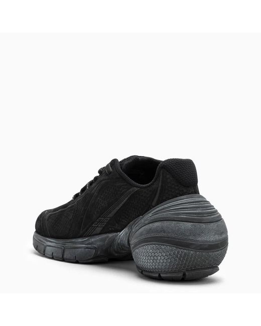 Givenchy Black Leather Tk-Mx Runner Sneakers for men