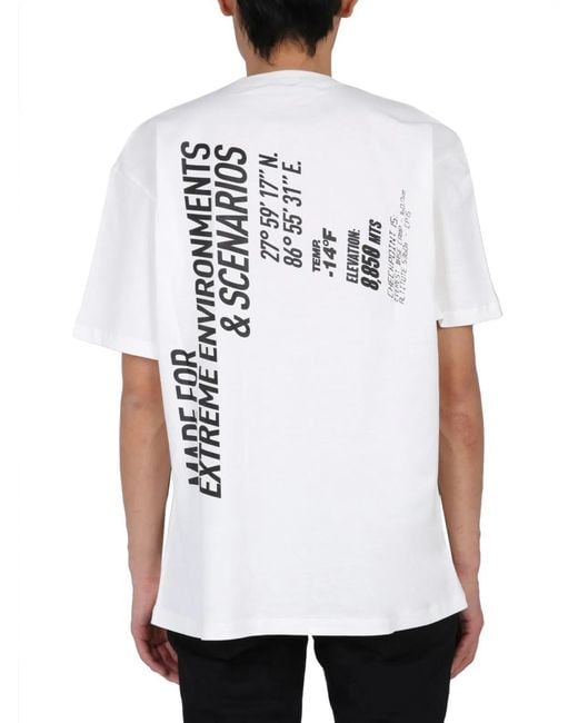 Ih Nom Uh Nit White Crew Neck T-Shirt for men