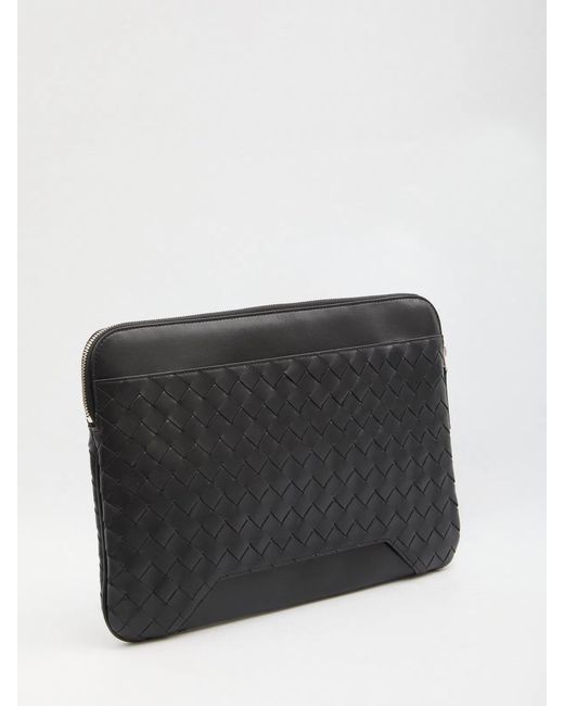 Bottega Veneta Black Document Holder Getaway for men