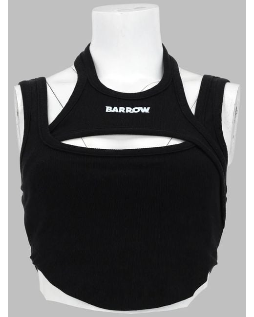 Barrow Black Tank Top A Coste