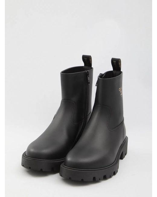 Céline Black Margaret High Boot