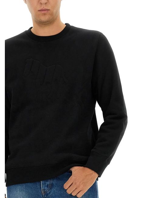 Paul Smith Black Ps Paul Smith Cotton Sweatshirt for men