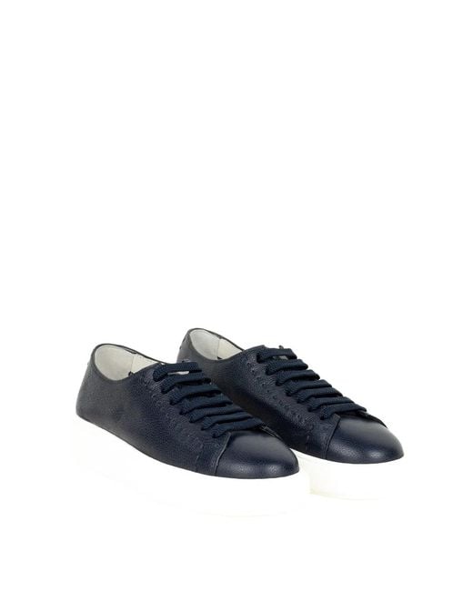 Santoni Blue Sneaker