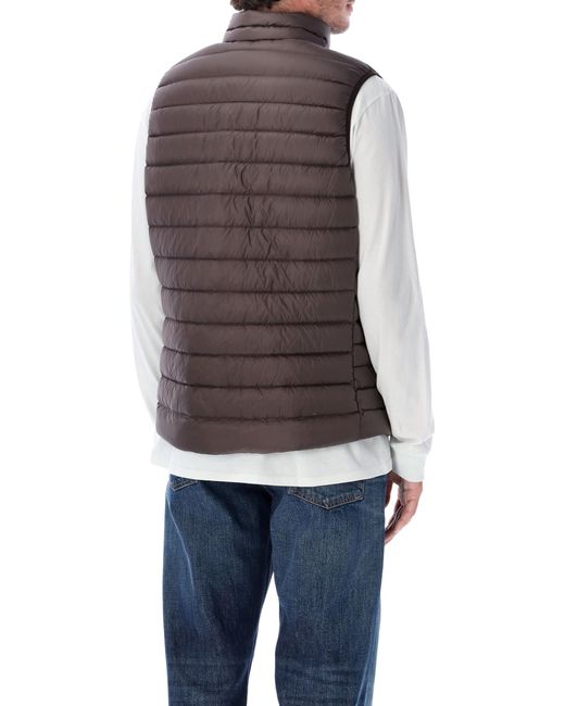 Patagonia Gray Down Sweater Padded Vest for men