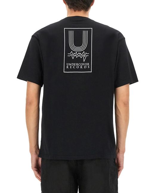 Undercover Black T-Shirt With Print for men