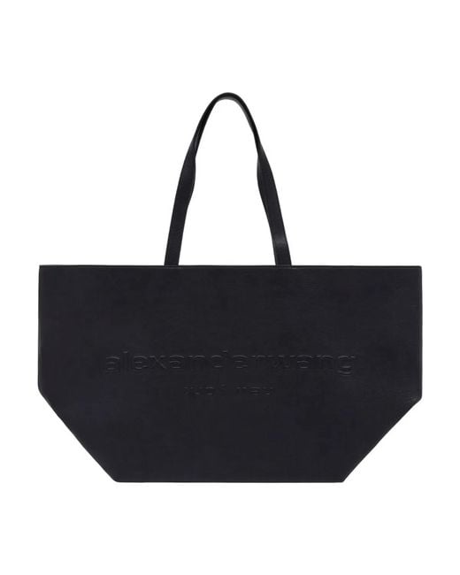 Alexander Wang Black Punch Shopper Bag