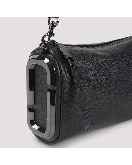 Marc Jacobs Black The Snapshot Leather Handbag