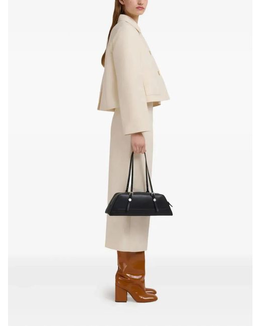 Marni Black Shoulder Bag With Dot Design