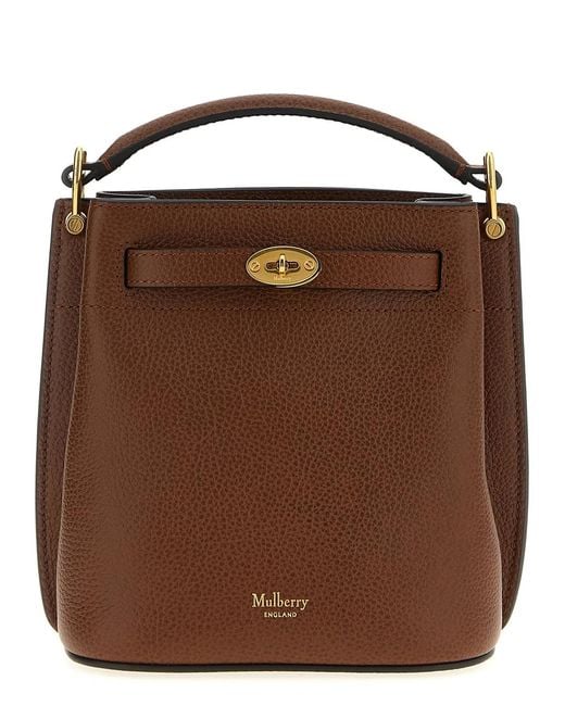 Mulberry Brown 'Islington' Mini Bucket Bag