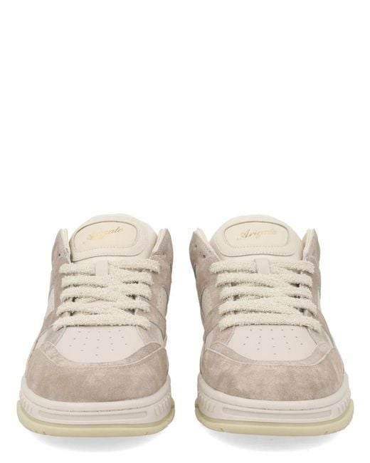 Axel Arigato White Eva Nubuck Suede Recycled Polyester Pu Rubber Sneakers for men