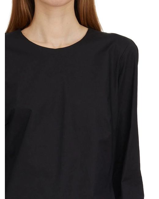 THE LATEST Black Slim Crew Neck Sweater